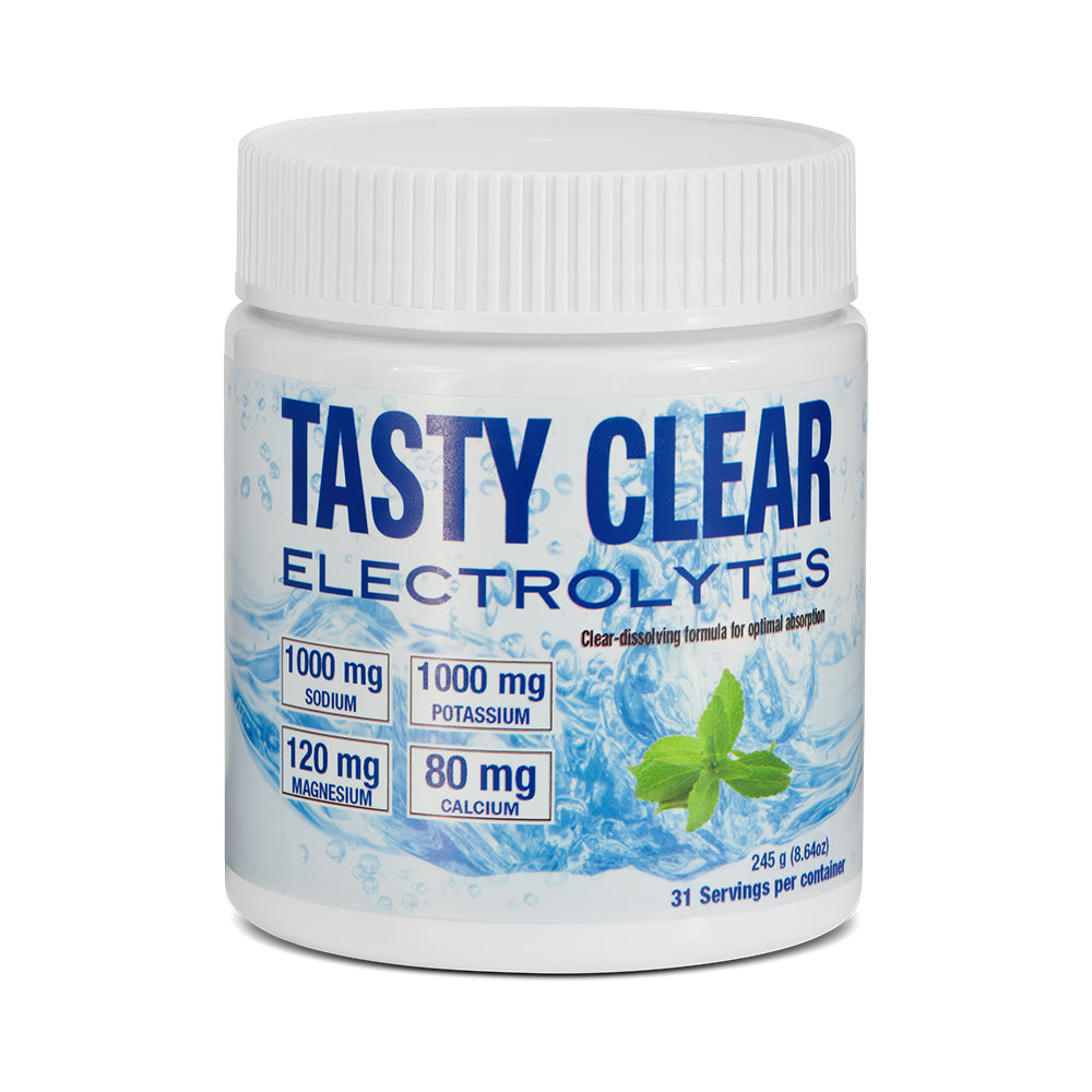 PureBulk Electrolytes – Tasty Clear for electrolyte-supported hydration in winter