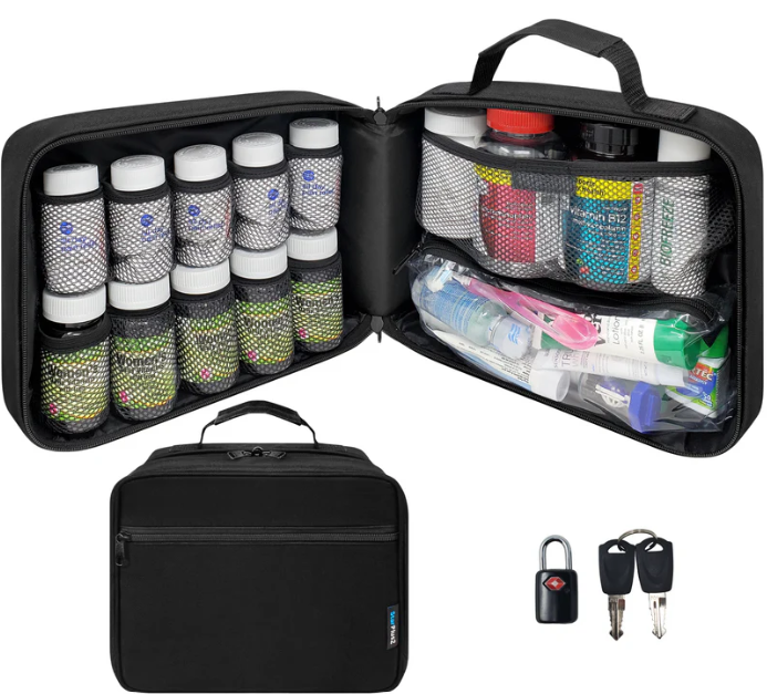 Large Pill Bottle Bag