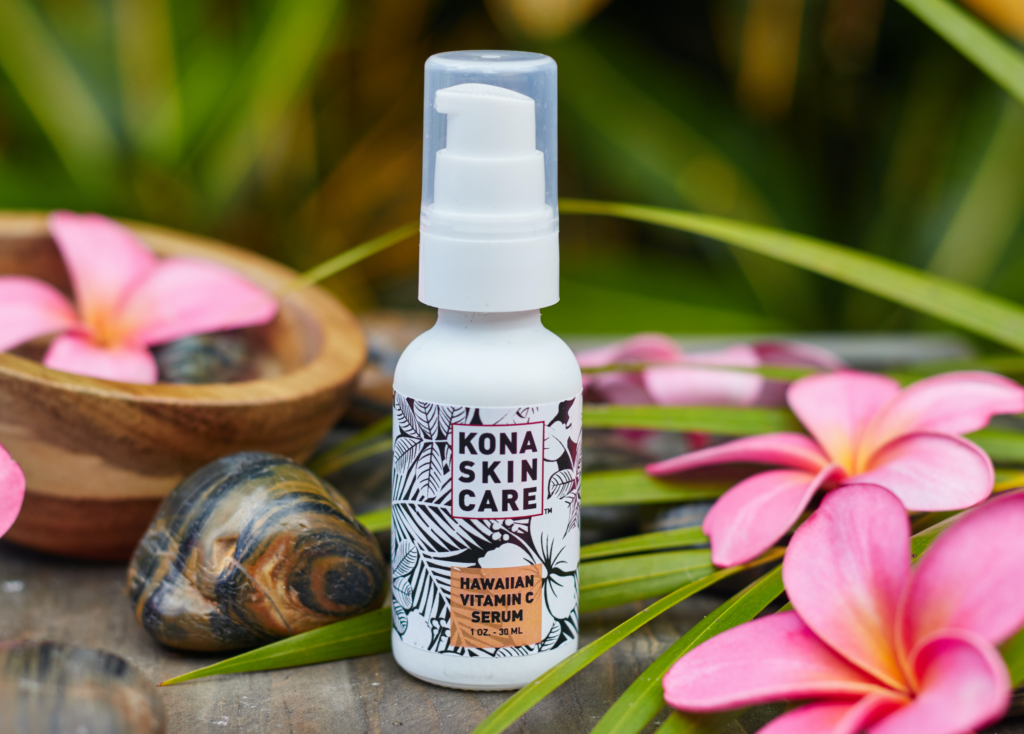 Kona Skin Care natural product line for aging skin